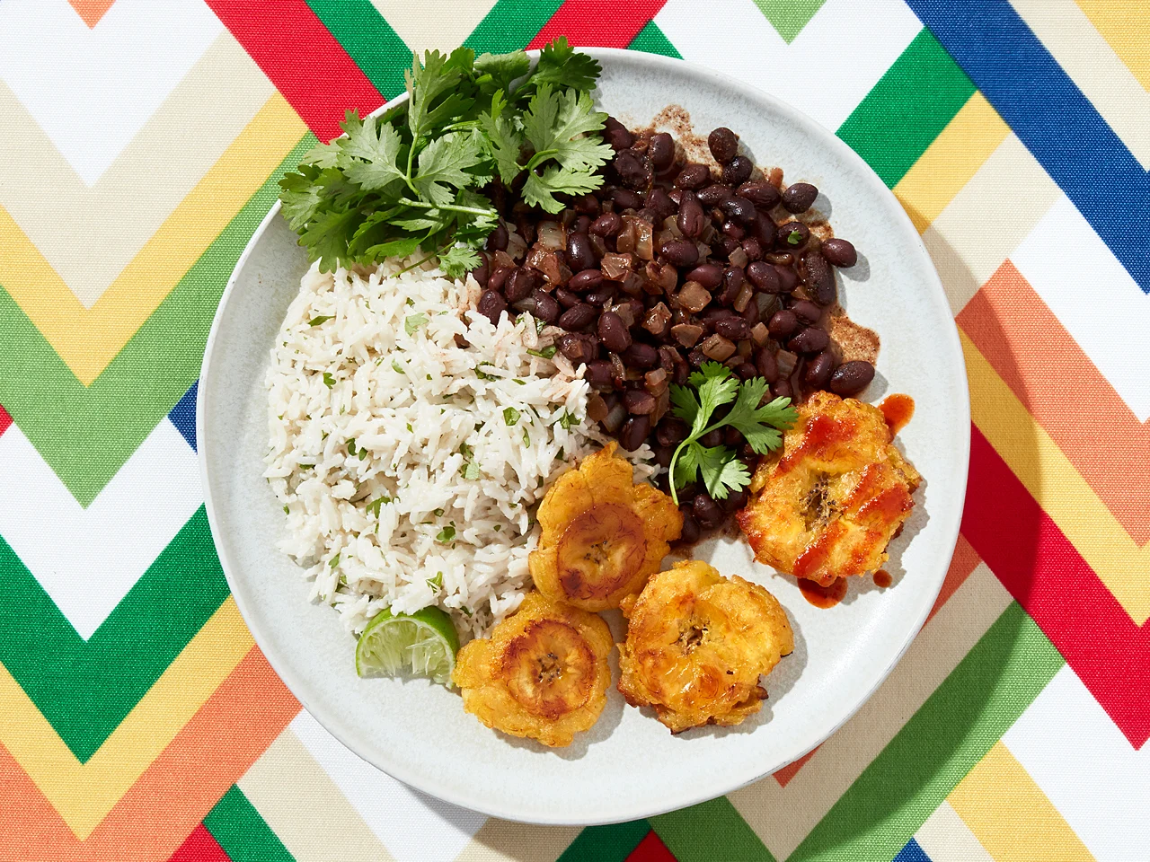 Typical Costa Rican Dinner